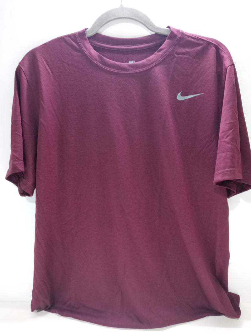 Nike Men's T-Shirt Short Sleeve Legend Large Maroon T-Shirts