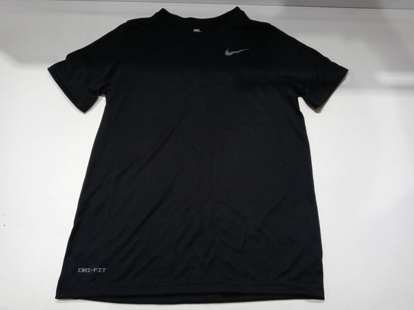 Nike Youth Boys Legend Short Sleeve T-Shirt Youth Medium Black