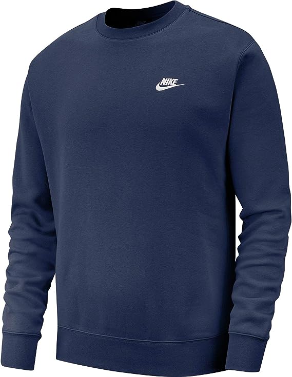 Nike Men's NSW Club Crew Midnight NavyWhite XL T-Shirt