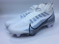 Nike Mens Vapor Edge Pro 360 Football White Metallic Silver Sz 9.5 Pair Of Shoes