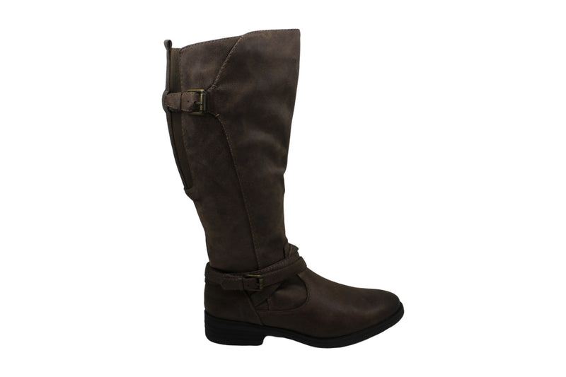 Bare Traps Women's Shoes Alysha Leather Closed Toe Knee High Fashion Boots e Size 8.5