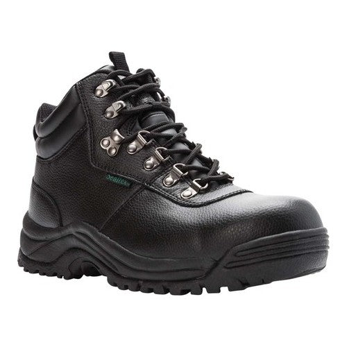 Big & Tall Propet Shield Walker Safety Boots - Black Size 10 EW
