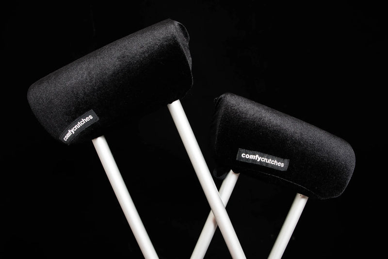 Comfy Crutches Underarm Cushions Black