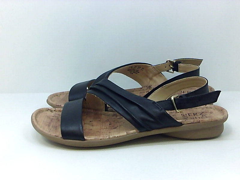 Naturalizer Womens DD29 Flat Sandals Size 10.5