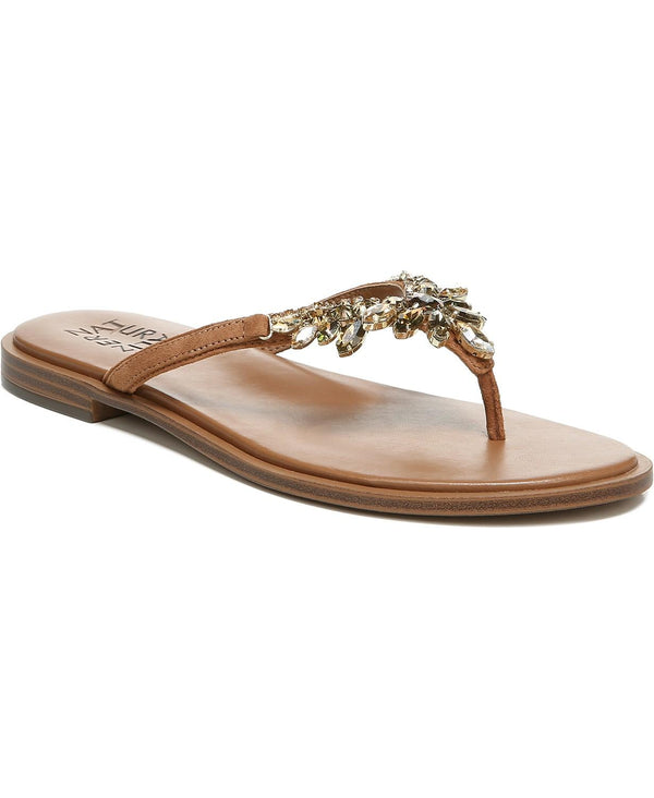 Naturalizer Womens Fallyn Thong Sandals True Colors Size 7 M