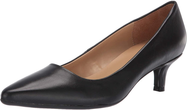 Naturalizer Womens Gia Leather Pointed Toe Classic Pumps Size 8.5 Wide