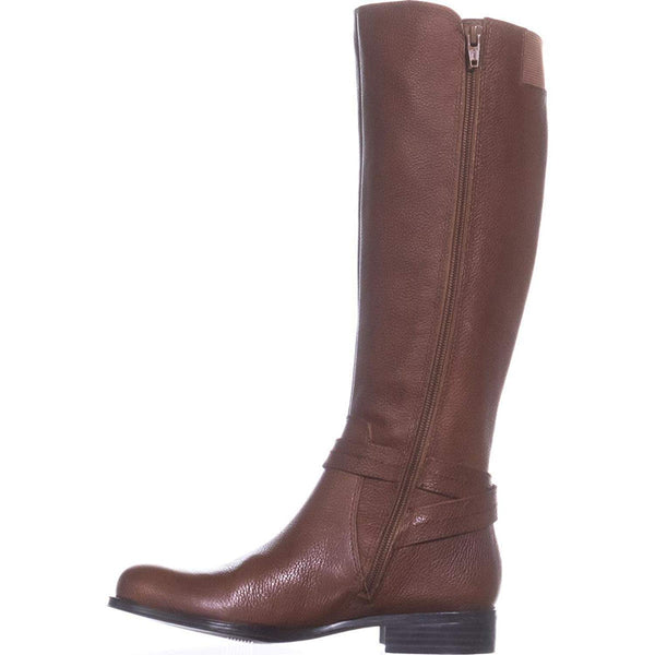 Naturalizer Womens Jelina Leather Almond Toe Knee High Fashion Boots Size 6 M US