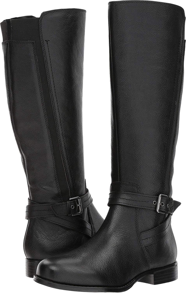 Naturalizer Womens Jelina Leather Almond Toe Knee High Fashion Boots Size 6.5
