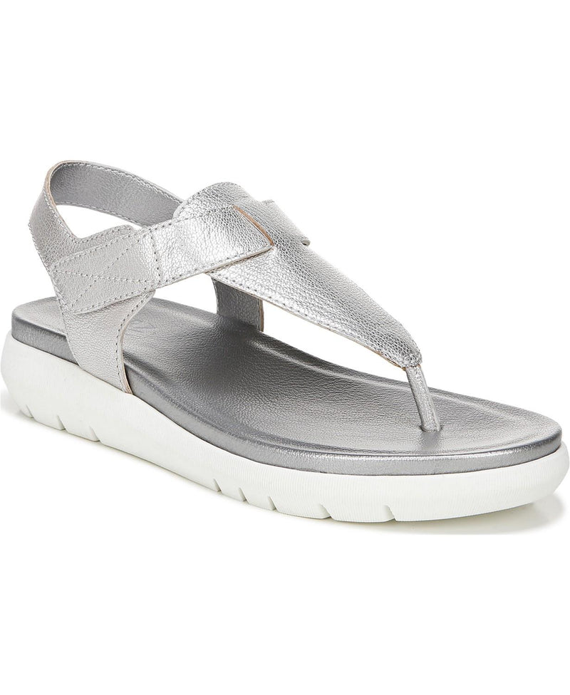 Naturalizer Womens Lincoln Thong Sandals Color Gray Size 7 Wide G Pair of Shoes