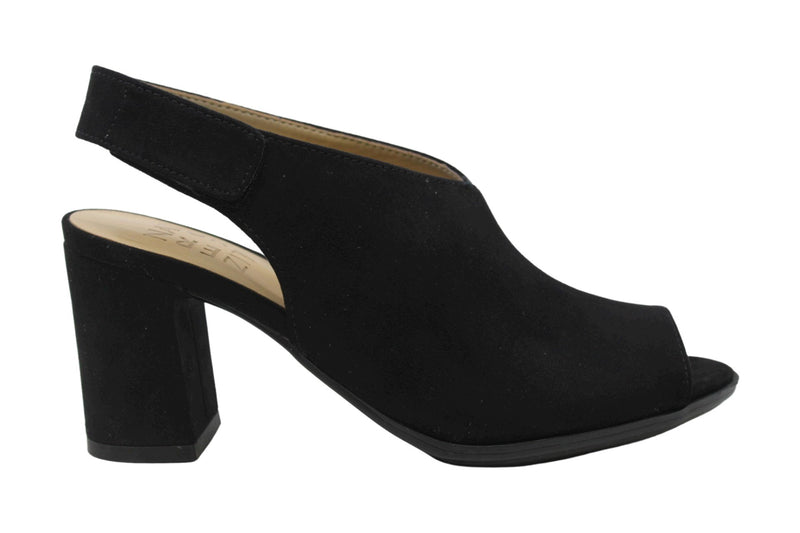 Naturalizer Women's Shoes preston Fabric Peep Toe Casual Slingback Sandals Size 7.5