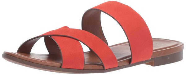 Naturalizer Womens Treasure Leather Open Toe Beach Slide Sandals Size 6