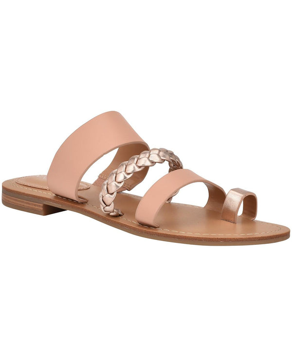 Nine West Womens Hollah Flat Sandals Size 8.5 M