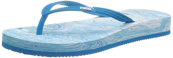 PUMA Women's First Flip Platform Marble Athletic Sandal Size 6.5 M US