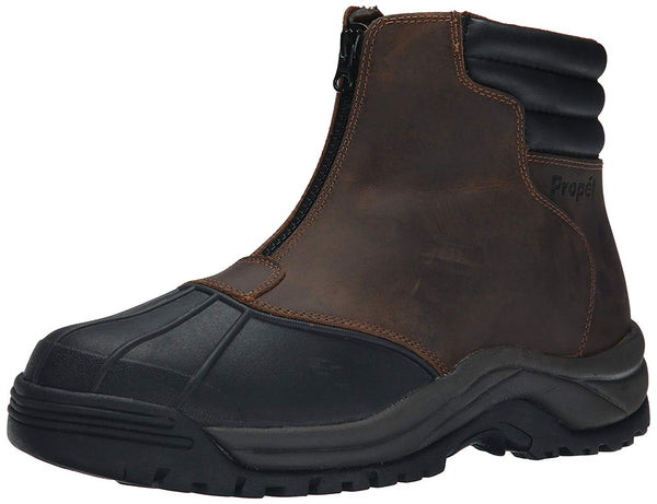 Propét Mens Blizzard Leather Cap Toe Ankle Cold Weather Boots Size 13 XW US