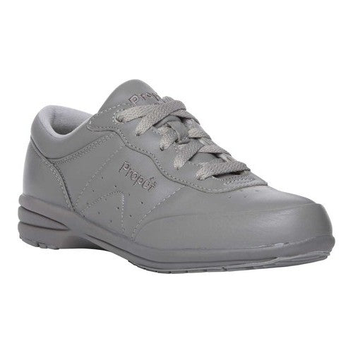 Propet Washable Walker Lace-up - Womens 9.5 Grey Oxford XW Size 9.5