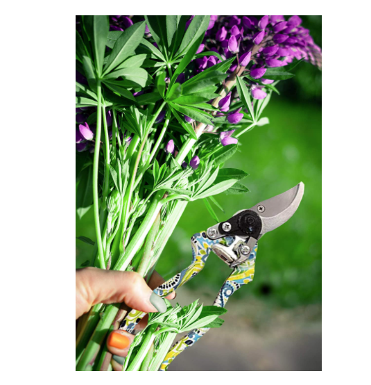 8” Gardening Scissors Pruning Heavy Duty Aluminum
