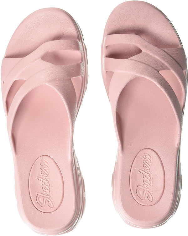 Skechers Women's Aqua D'Lites-Molded Toe-Loop Slide Flip-Flop Size 10
