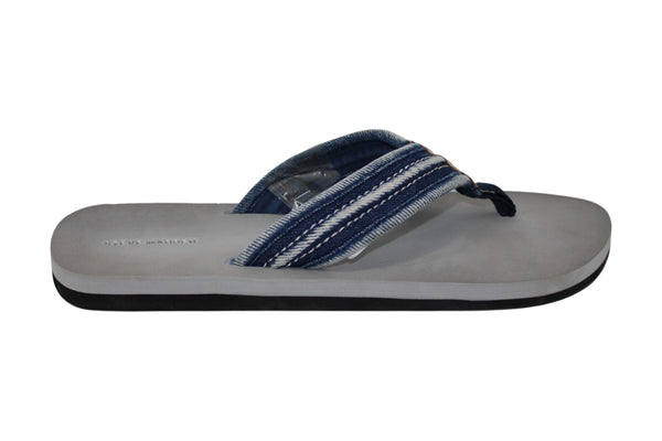 Steve Madden Mens EIDER Fabric Slip On Open Toe Flip Flops Size 7