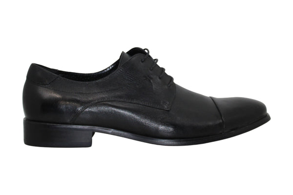 Steve Madden Mens Leather Lace Up Dress Oxfords Black Size 12 H Pair of Shoes