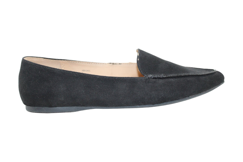 Steve Madden Womens ABIGAIL Suede Closed Toe None Loafers Size 6.5