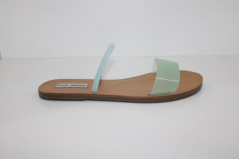 Steve Madden Womens Dasha Open Toe Casual Slide Sandals Size 10