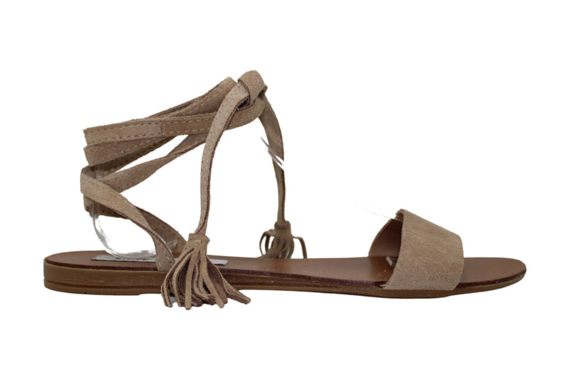 Steve Madden Womens Kapri Open Toe Casual Flat Sandals Size 9