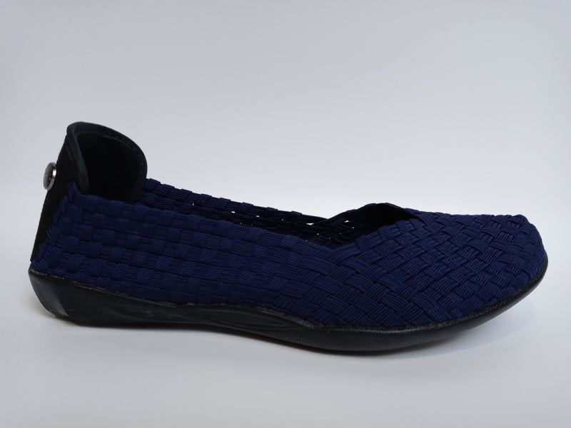 Bernie Mev Women's Braided Catwalk Navy Size 36 Pair Of Shoes