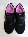 Propet Women Stability X Strap Sneaker Black Berry Size 7 Narron Pair Of Shoes