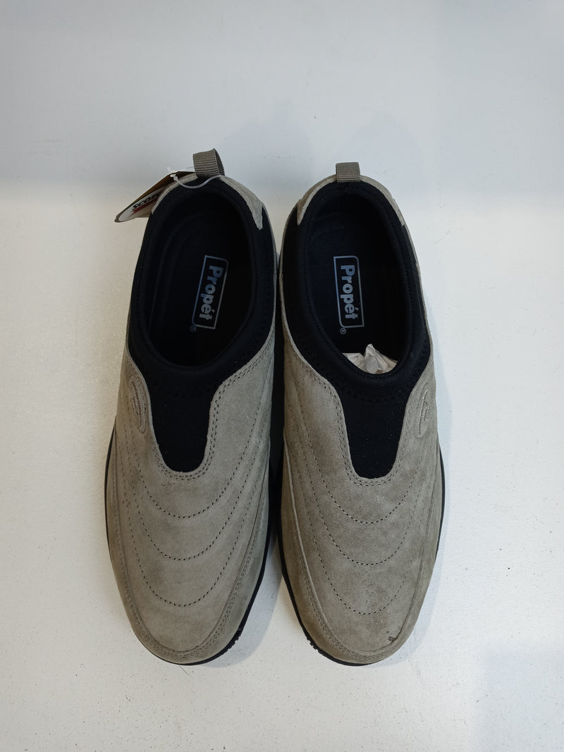 Propet Men's Wash&amp Wear Slip On Slip Gusmoke Black Size 8 Wide Pair Of Shoes