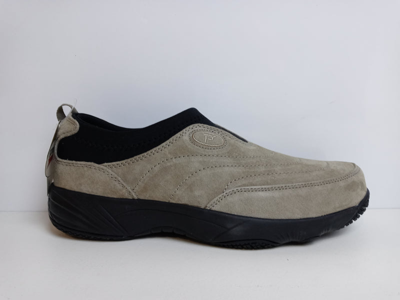 Propet Men's Wash&amp Wear Slip On Slip Gusmoke Black Size 8 Wide Pair Of Shoes