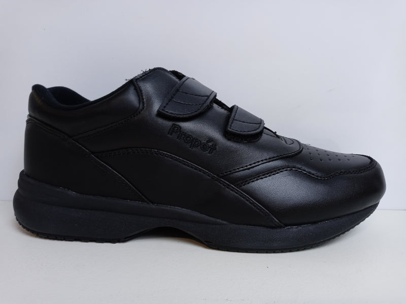 Propet Women 's Tour Walker Strap Sneaker-black Size 10.5 Narron Pair Of Shoes
