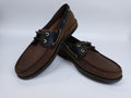 Rockport Mens Ports Of Call Perth Slip On Chocolote Size 11 Pair Of Shoes