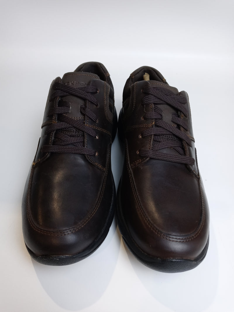 Rockport Men's Metro Path Blucher Walking Shoe Java Leather Size 7 Pair Of Shoes