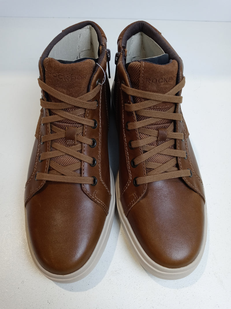 Rockport Men's Total Motion Lite Zip Chukka Boot Tan Size 7.5 Pair Of Shoes
