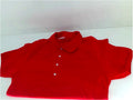 Jerzees Womens Polo Regular Short Sleeve Polo Color Red Size Small Tops