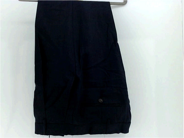 Lafaurie Mens Bellini Pants Regular Zipper Dress Pants Size 42 Black