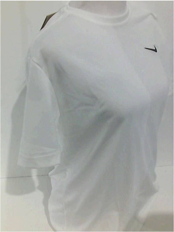 Nike Youth Park VII Short Sleeve Shirt (White X-Large) Size X-Large