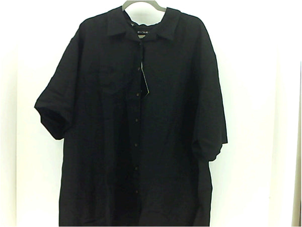 UltraClub Mens Regular Short Sleeve T-Shirt Size XLarge Black