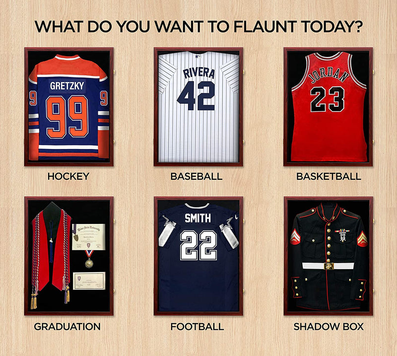 How to Hang Sports Jerseys: Best Jersey Frame Display Case Shadowbox