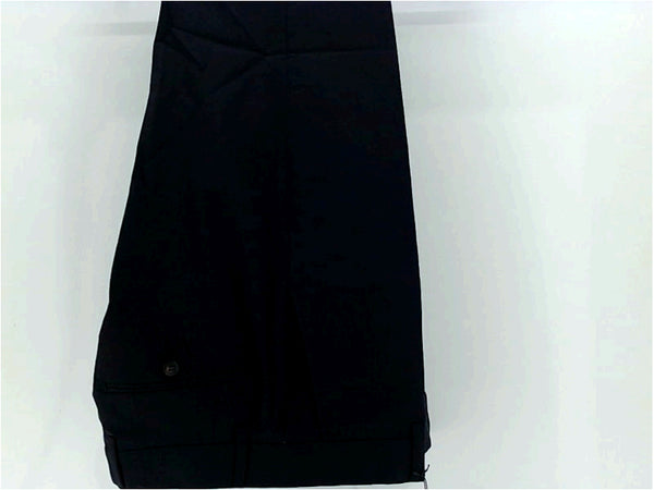 Lafaurie Mens Berto Pants Regular Zipper Dress Pants Size 40 Navy Blue