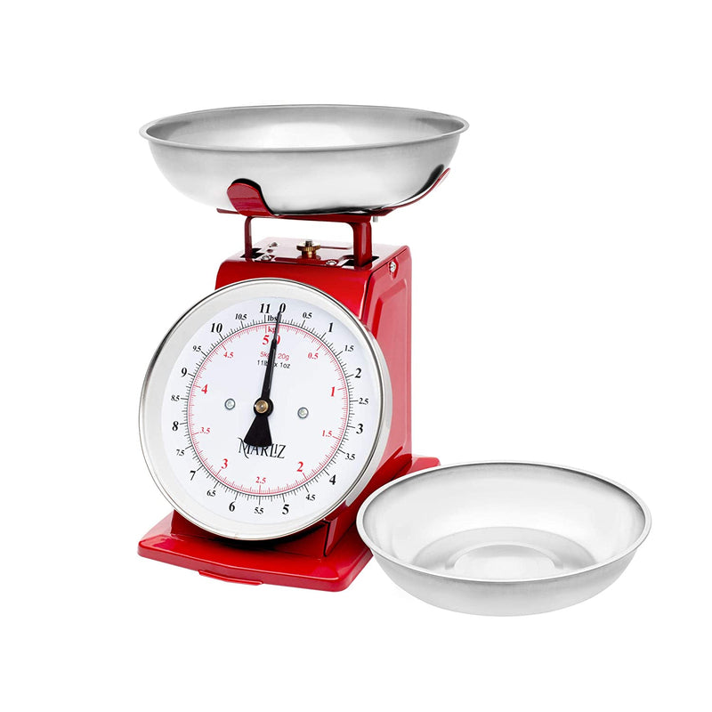 MARLIZ 11 lb/ 5Kg Mechanical Analog Food Kitchen Scale