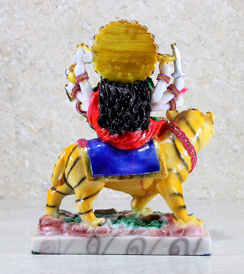 Esplanade 10 Inch Resin Maa Durga Mata Rani Idol Statue Murti Moorti