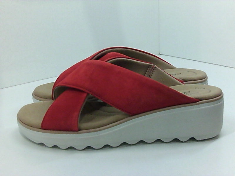 Clarks Womens -- Open Toe Casual Platform Sandals Size 7.5