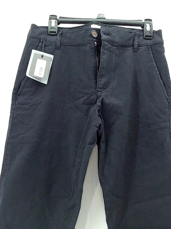 Lafaurie Mens Albert Chino Regular Zipper Casual Pants Size 40