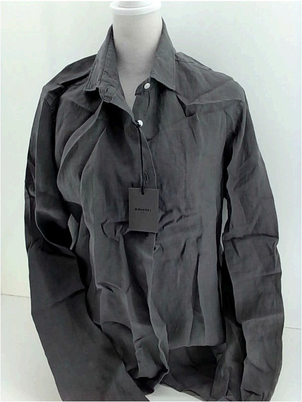 Lafaurie Mens Bartolomeo Shirt Regular Long Sleeve Dress Shirt Size Medium