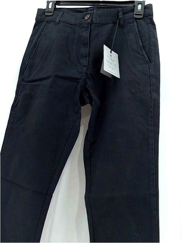 Lafaurie Mens Albert Regular Casual Pants Size 38 Navy Blue