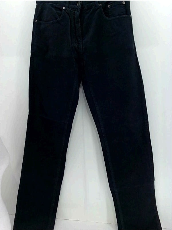 Lafaurie Mens Pant Relaxed Fit Button Fly Jeans Size 38 Navy Blue