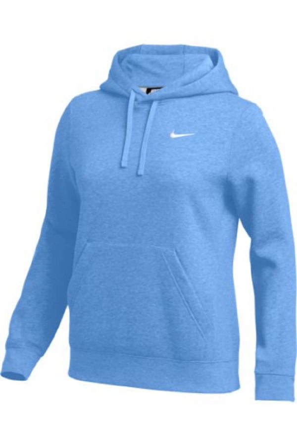 Nike Womens Pullover Fleece Hoodie Sky Blue Size XXLarge