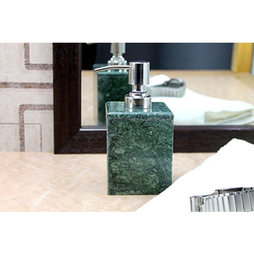 Kleo Soap Lotion Dispenser Bathroom Accessories Bath Set Green