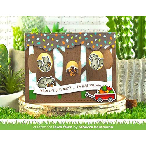 Lawn Fawn Double-Sided Collection Pack 12"X12" 12/Pkg-Into The Woods Remix, 6 Designs/2 Each -LF2386